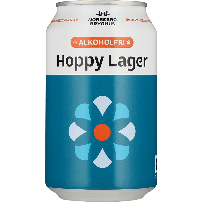 Hoppy Lager alkoholfri øko