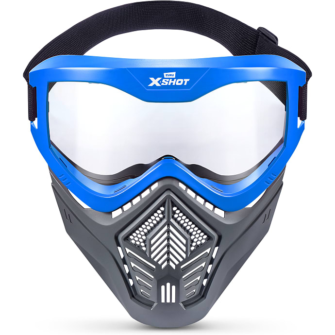X-shot maske - blå