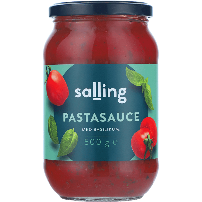 Pastasauce m. basilikum