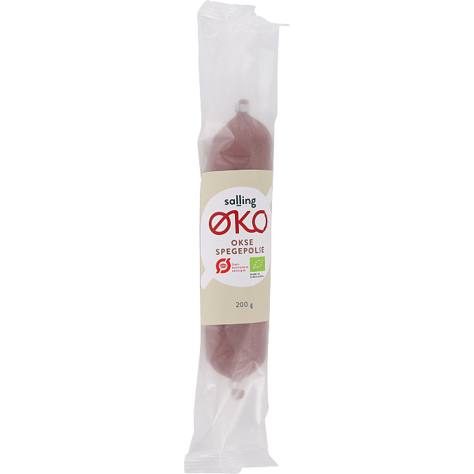 Oksespegepølse øko
