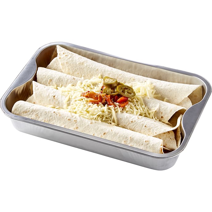 Fyldte tortillas m. oksekød og jalapeños
