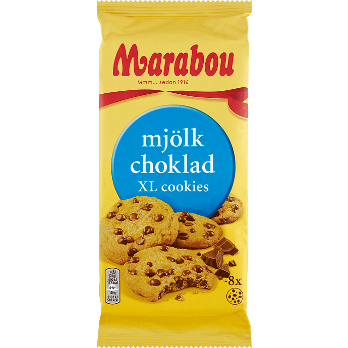 Cookies m. mælkechokoladestykker