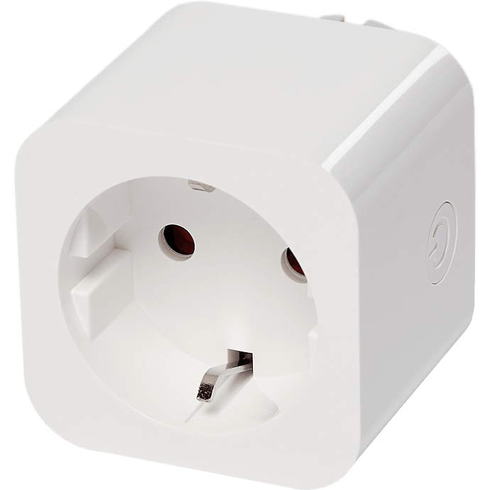 Smart stik til WiFi, Bluetooth og app - hvid