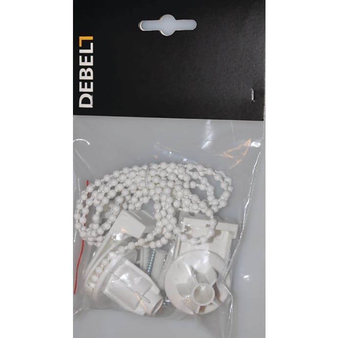DEBEL rullegardin kit set - hvid