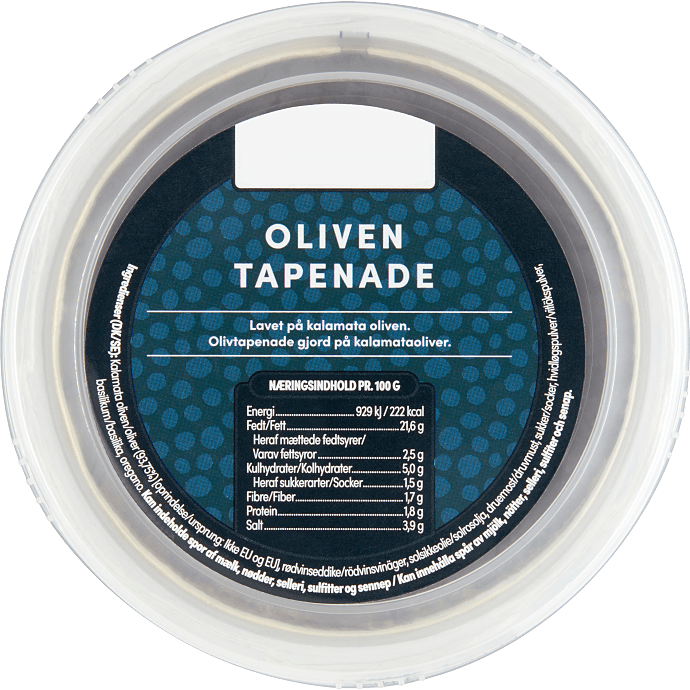 Kalamata oliven tapenade
