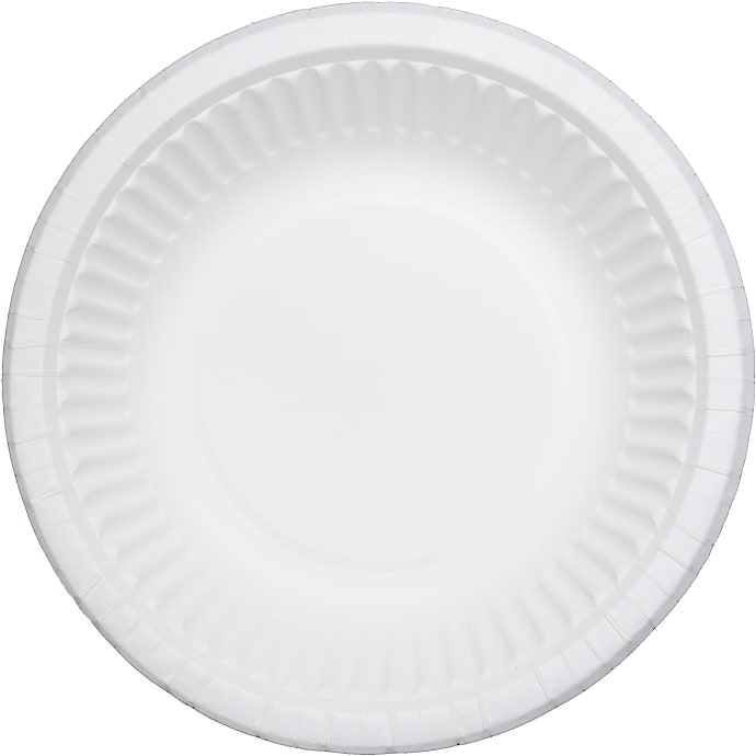 Budget papskåle Ø:19 cm 10-pak - hvid