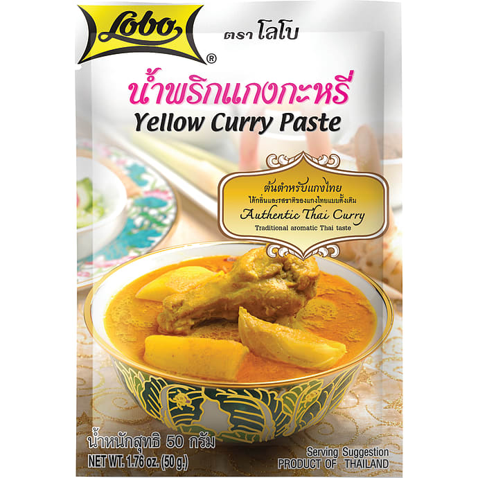 Gul karrypasta