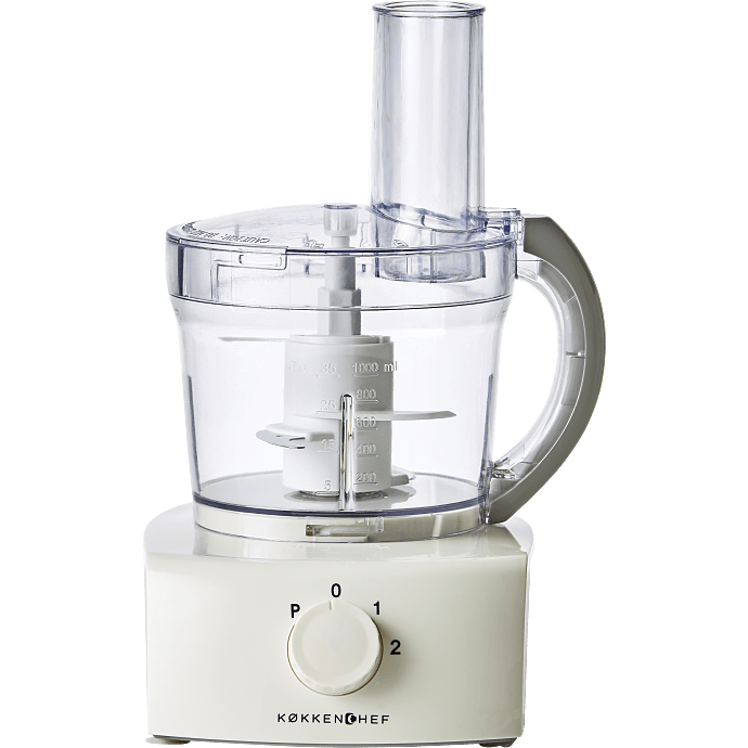 Køkkenchef food processor 450W 1L - hvid