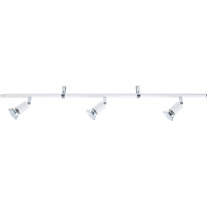 Mini skinne led 3x3w - hvid