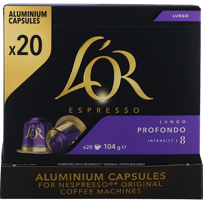 Lungo Profondo kaffekapsler