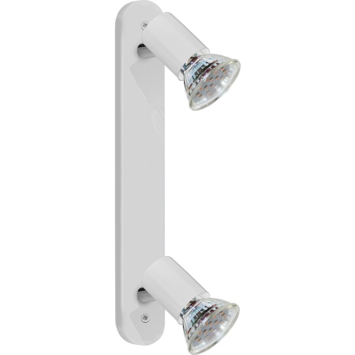 Mini spot led 2x3w 2x200lm - hvid
