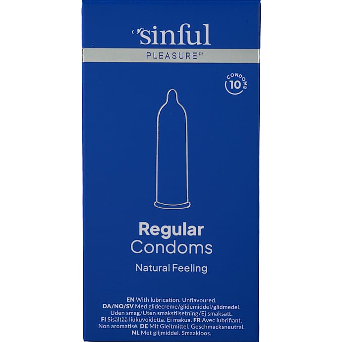 Sinful Regular kondomer 10 stk