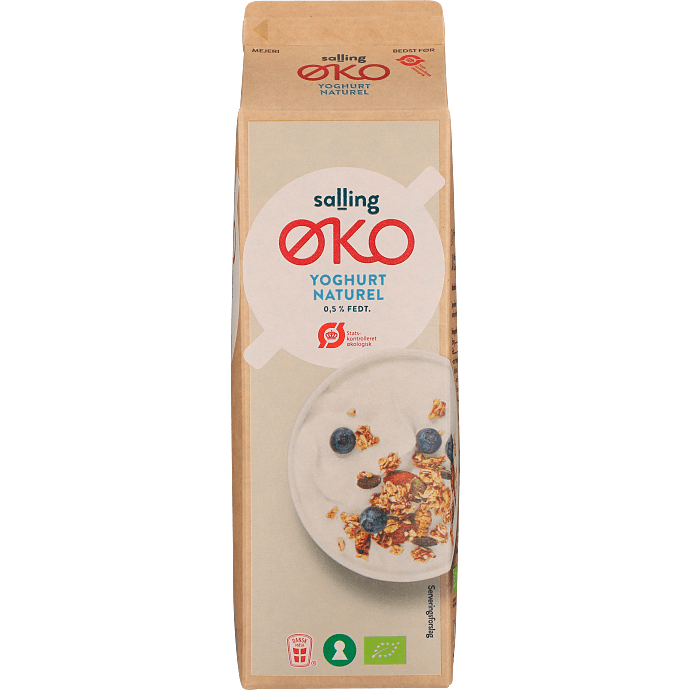 Yoghurt naturel 0,5% fedt øko