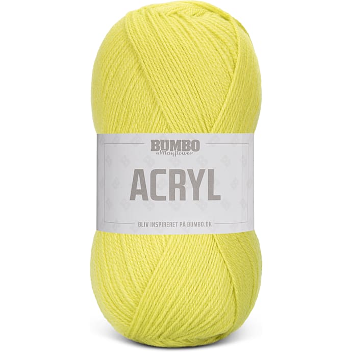 BUMBO Akrylgarn - Lys gul 059