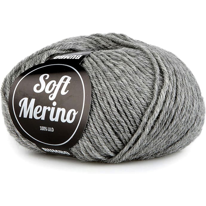 BUMBO Soft Merino Uldgarn - Lysgrå 105