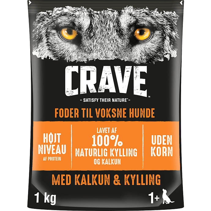 Tørfoder m. kalkun og kylling
