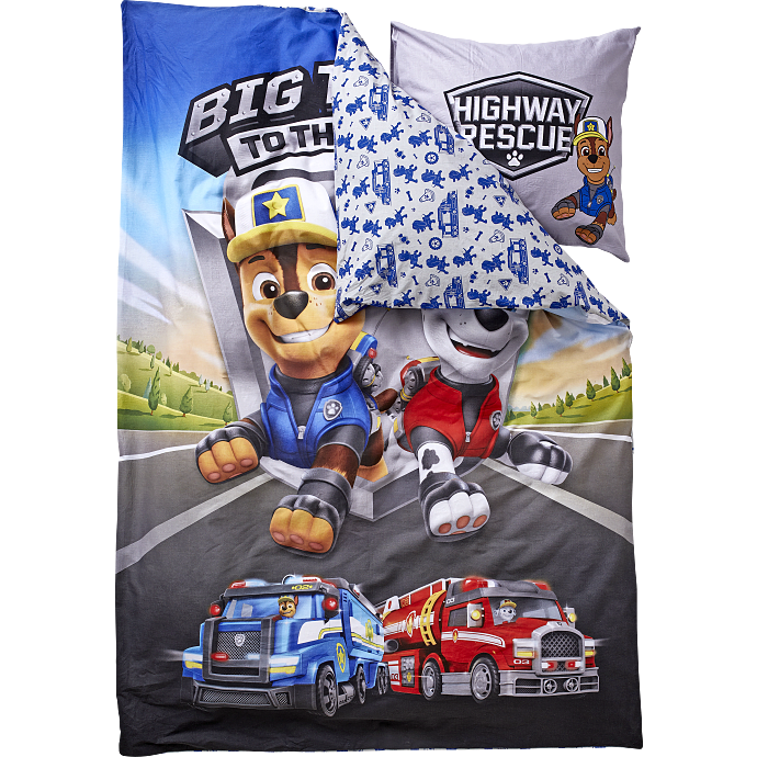 Paw Patrol sengetøj - lastbil