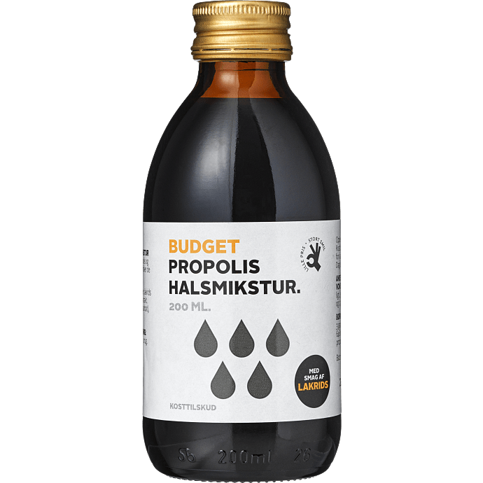 Propolis halsmikstur m. lakridssmag