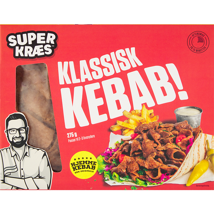 Kebab af oksekød