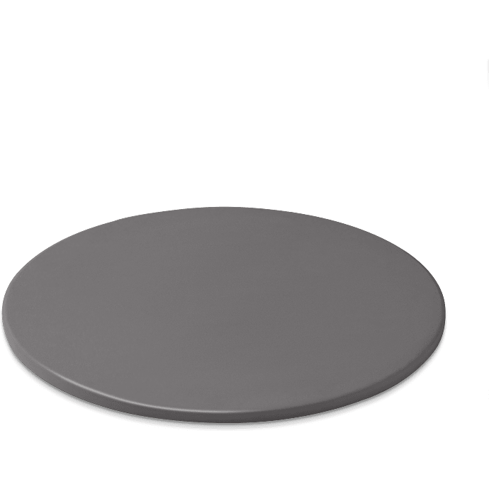 Weber glaseret og rund bagesten Ø36 cm - grå