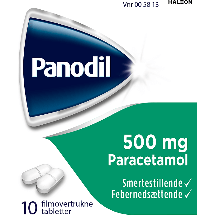 Smertestillende og febernedsættende tabletter 500 mg