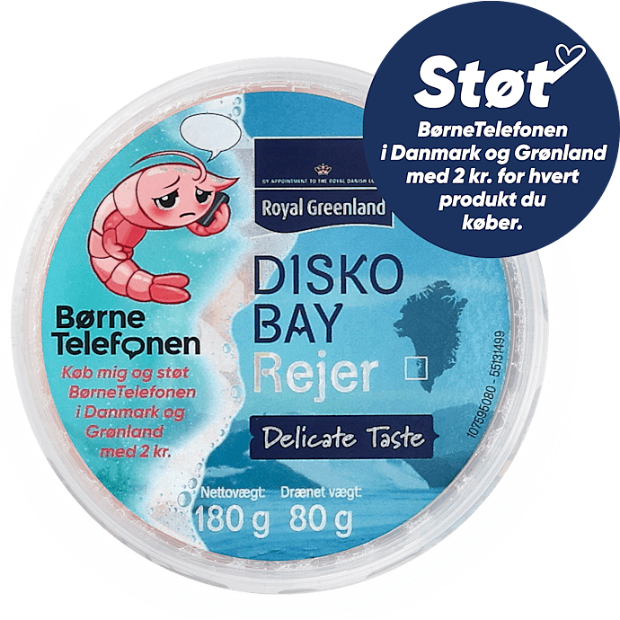 Grønlandske rejer i lage