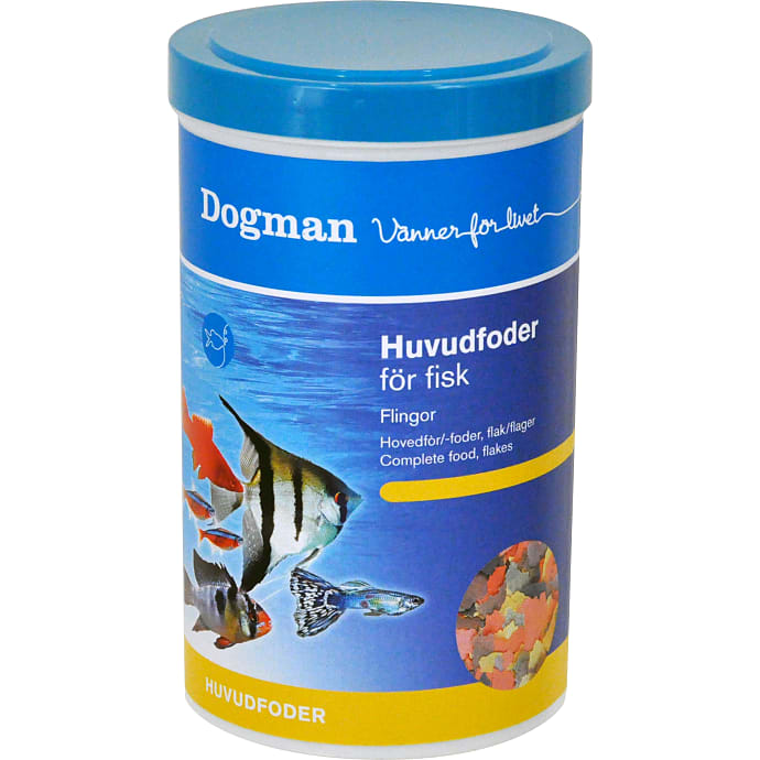 Fiskefoder flager