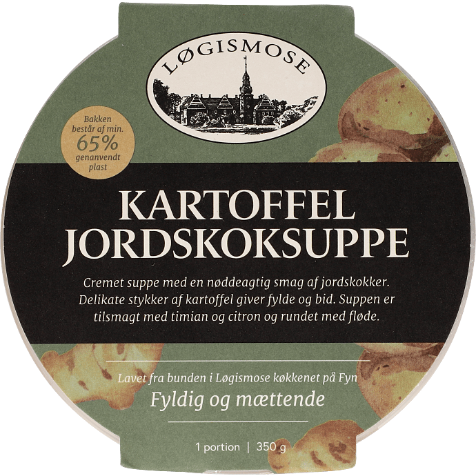 Kartoffel- og jordskokkesuppe