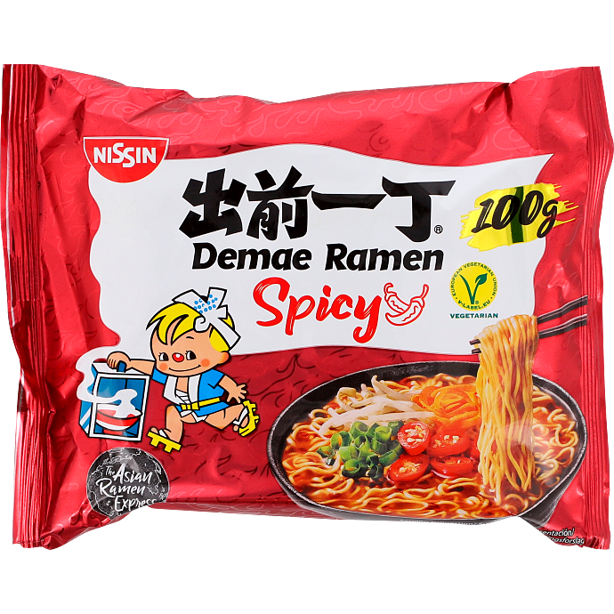 Instant nudler m. krydret smag