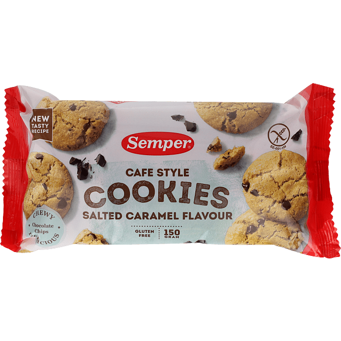 Cookies m. saltkaramel og chokolade glutenfri
