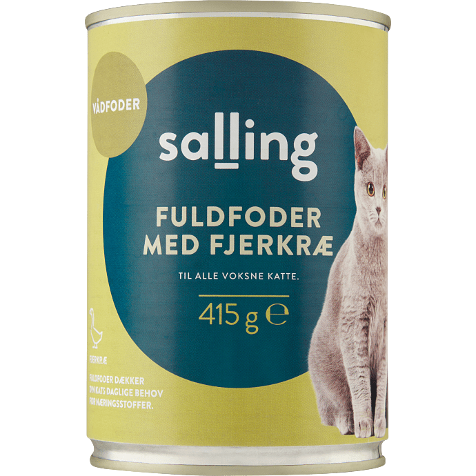 Vådfoder m. kylling