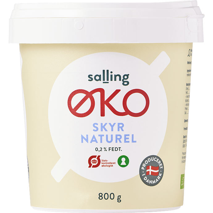 Skyr naturel 0,2 % fedt øko