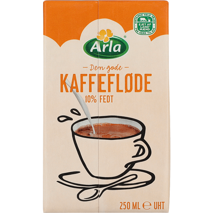 Kaffefløde 10% fedt