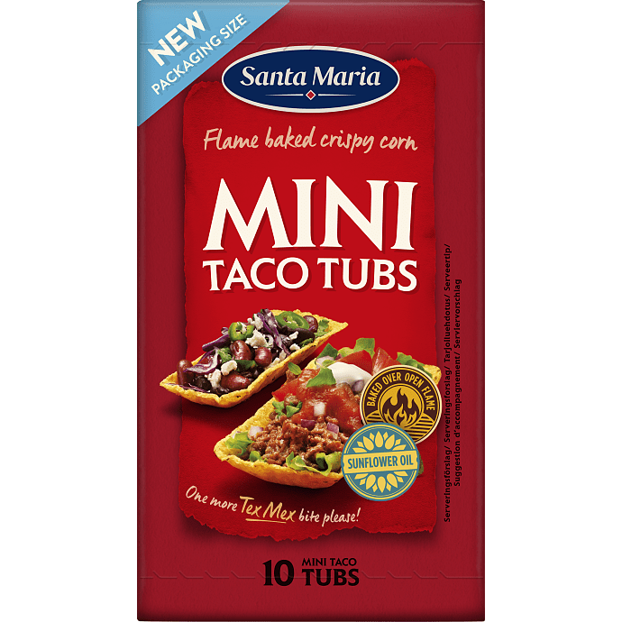 Mini tacoskåle