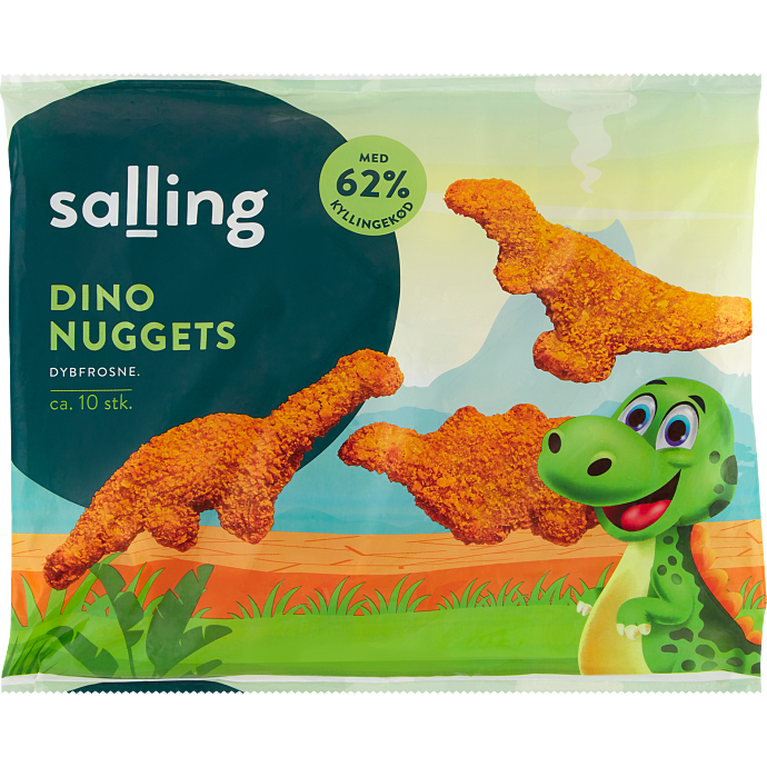Dino kyllingenuggets