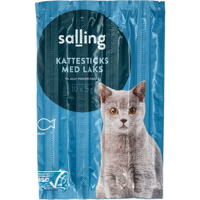 Snackstænger m. laks