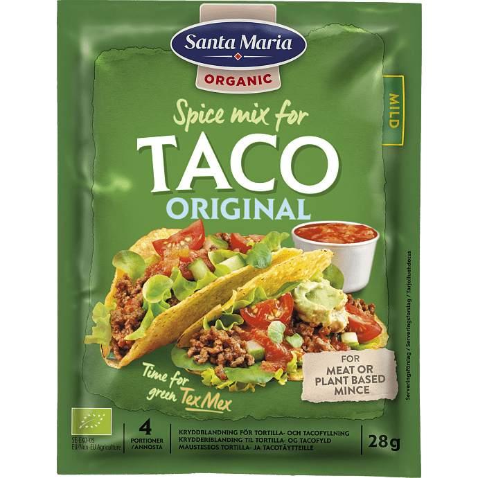 Taco krydderiblanding øko