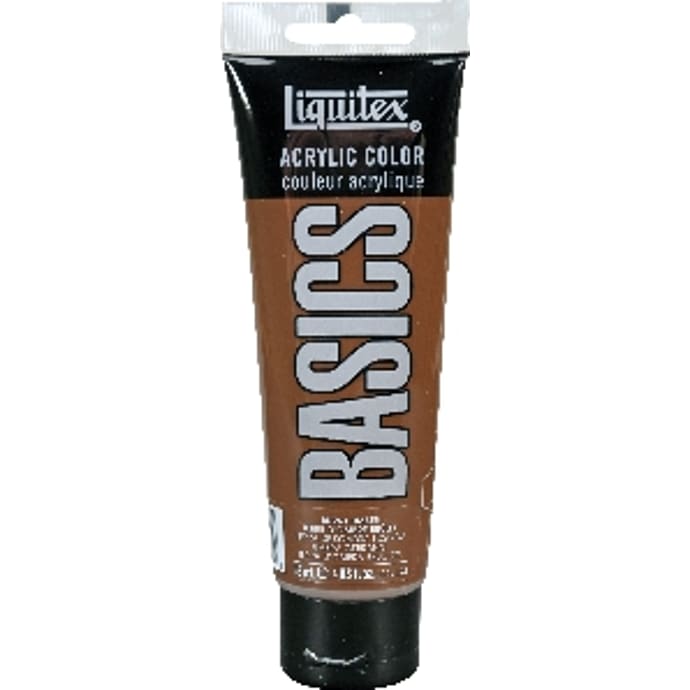 Liquitex basics 118 ml - burnt umber 128