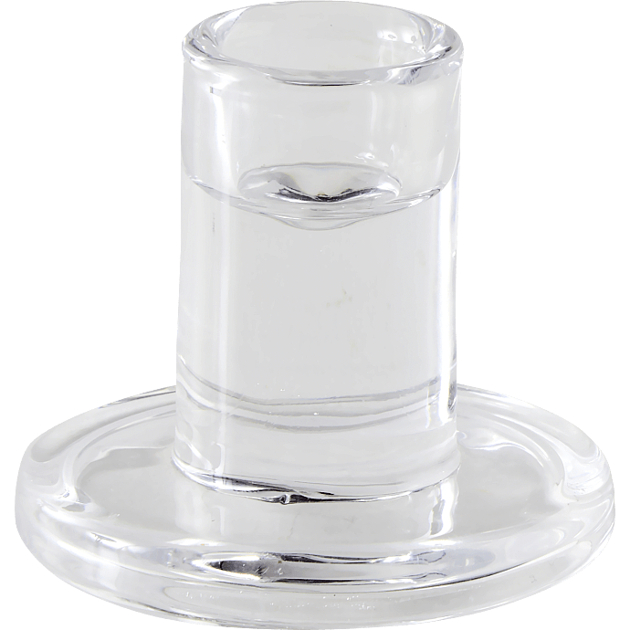 Lysestage H:6 cm - klar