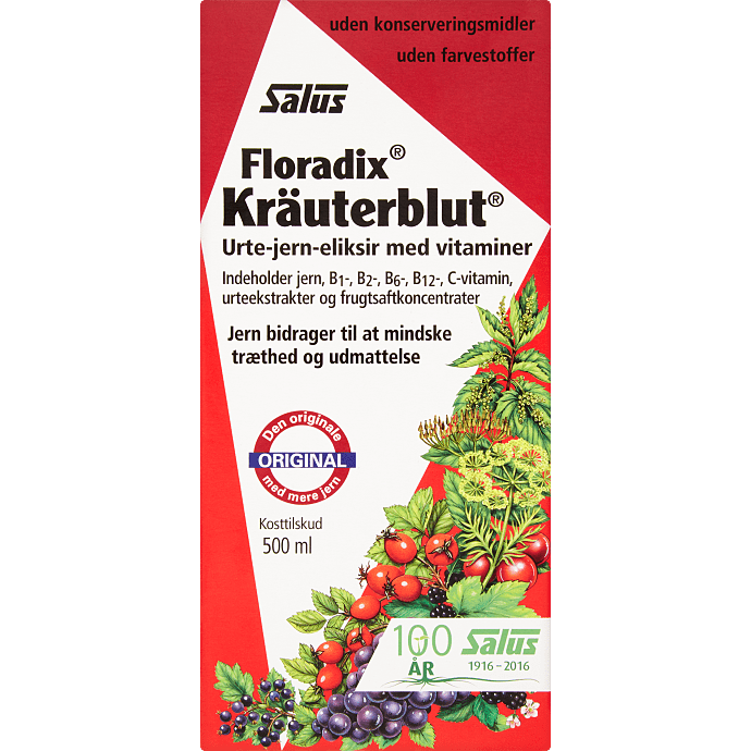 Flydende jern m. vitaminer