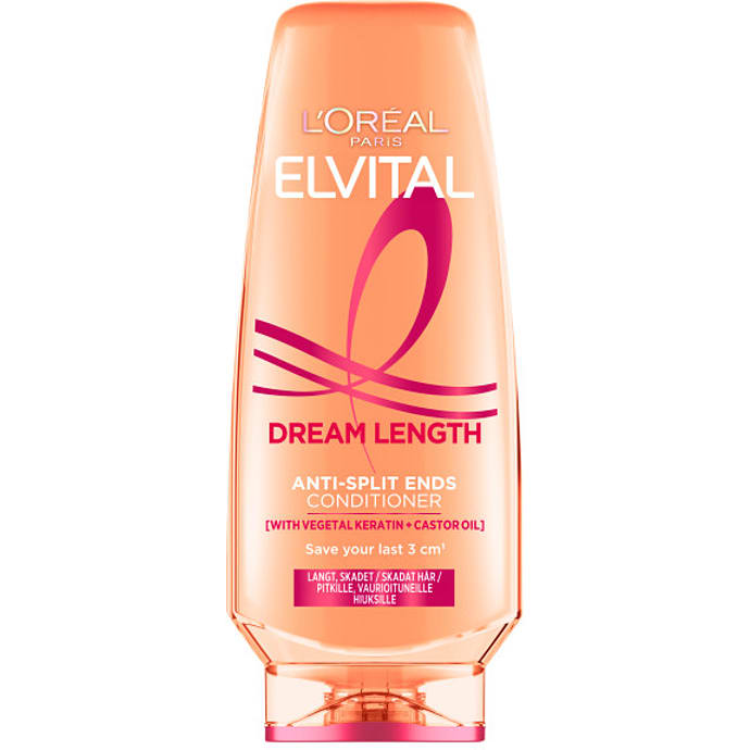 Balsam m. keratin, vitaminer og castorolie langt og skadet hår