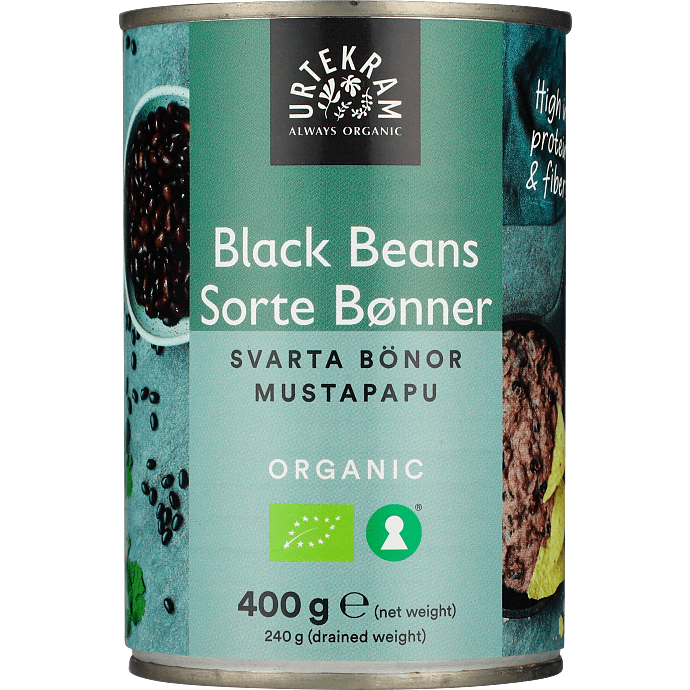 Sorte bønner øko