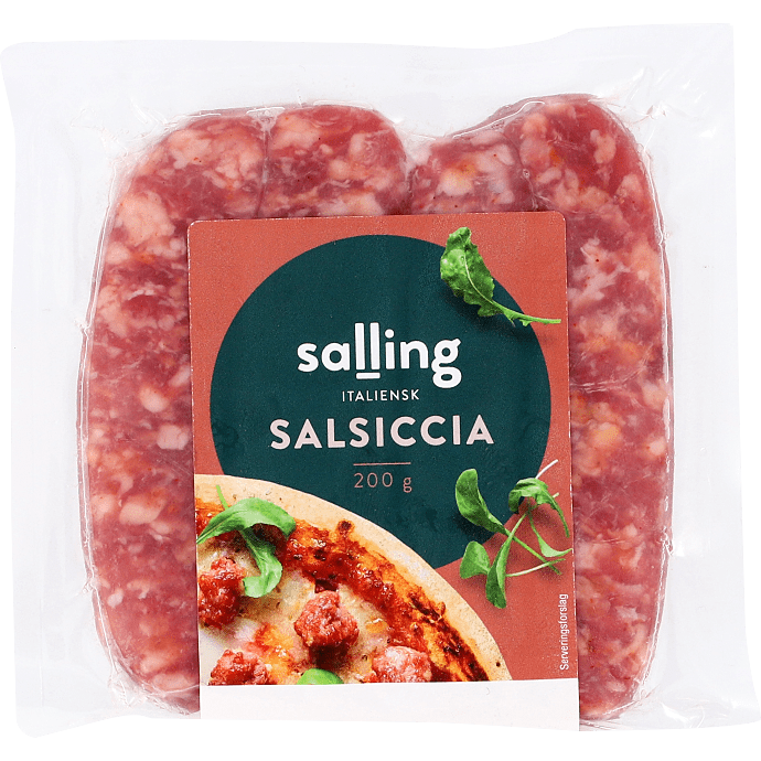Lettøret Italiensk pølse af grisekød
