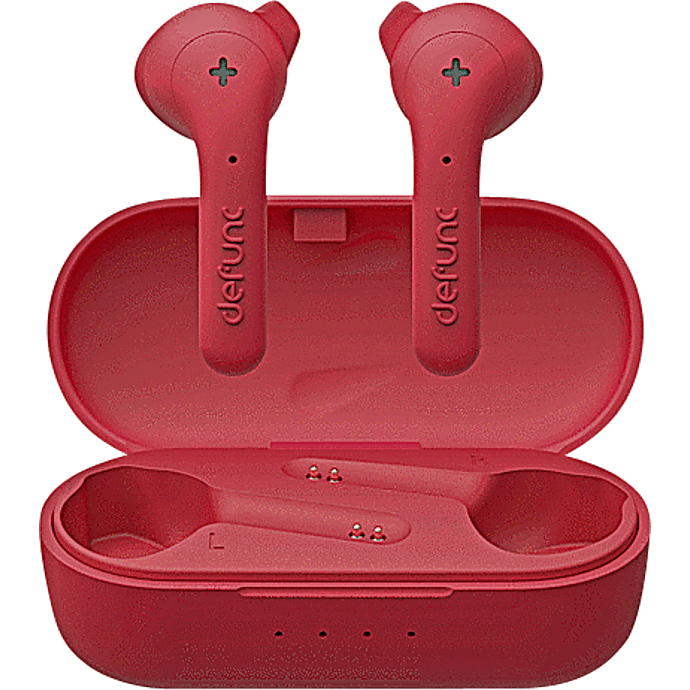 Defunc TRUE Basic Wireless Hybrid Earbud - Red