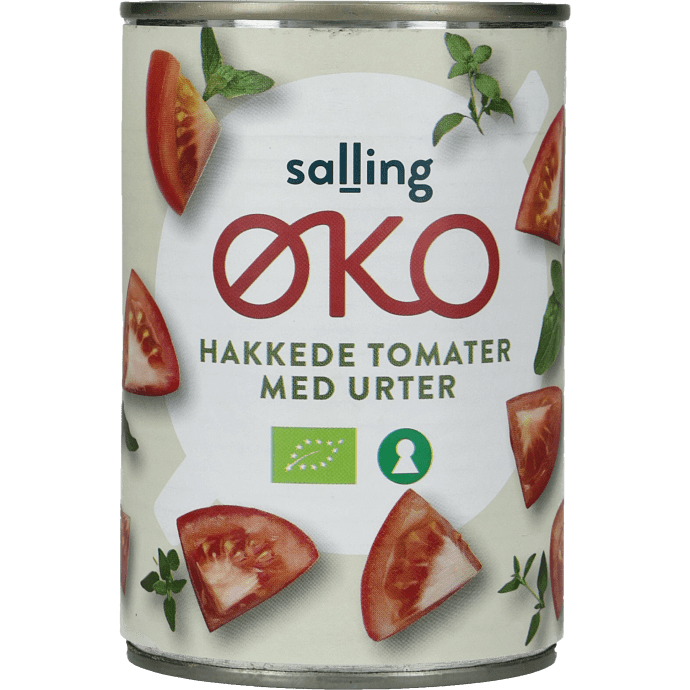 Hakkede tomater m. urter øko
