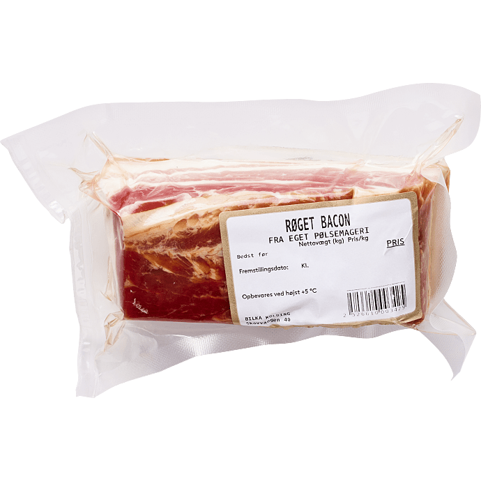 Røget baconstykke