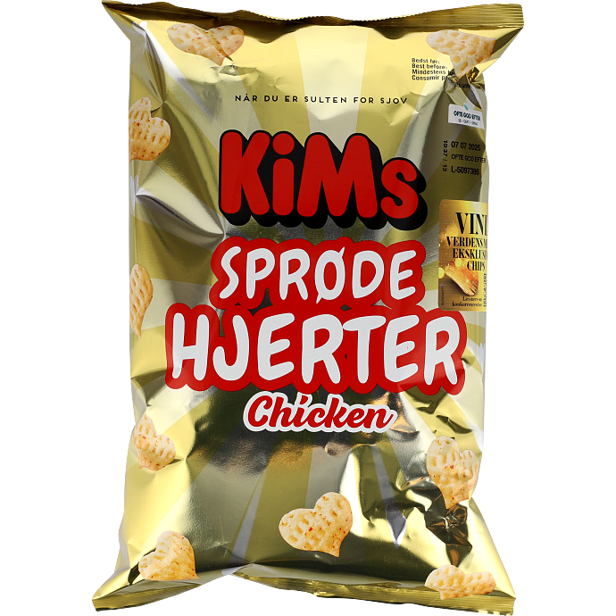 Chips m. kyllingesmag