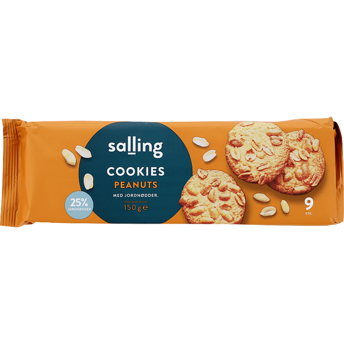 Cookies m. peanuts