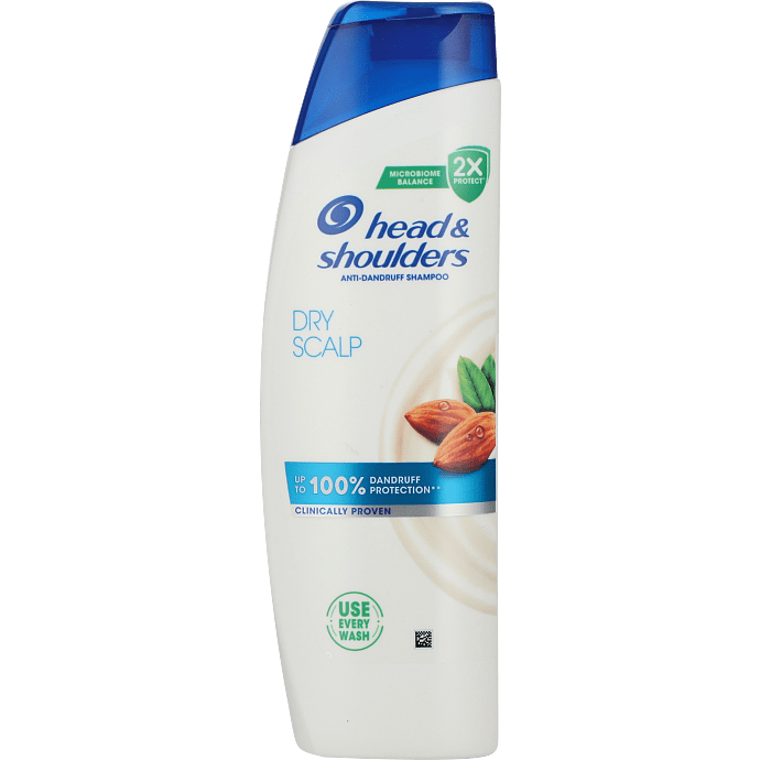 Antiskælshampoo m. mandelmælk tør hovedbund
