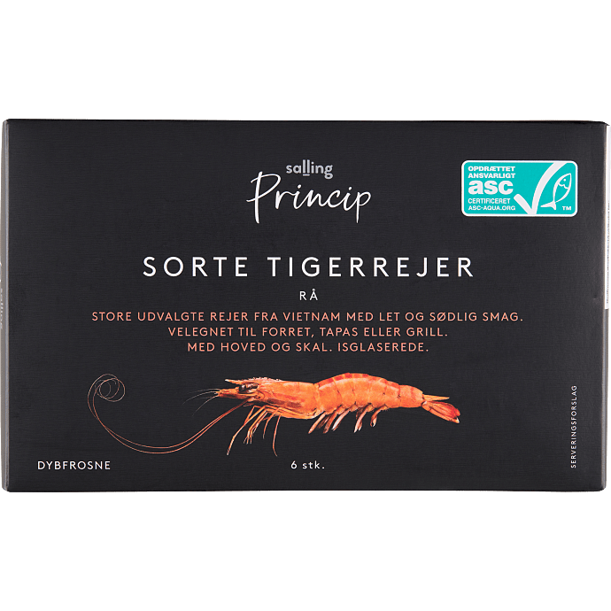 Sorte tigerrejer